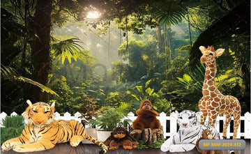 LITTLE WILD SAFARI – PRINTED BACKDROP