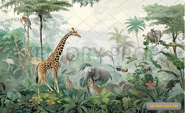 JUNGLE JAM SAFARI – PRINTED BACKDROP