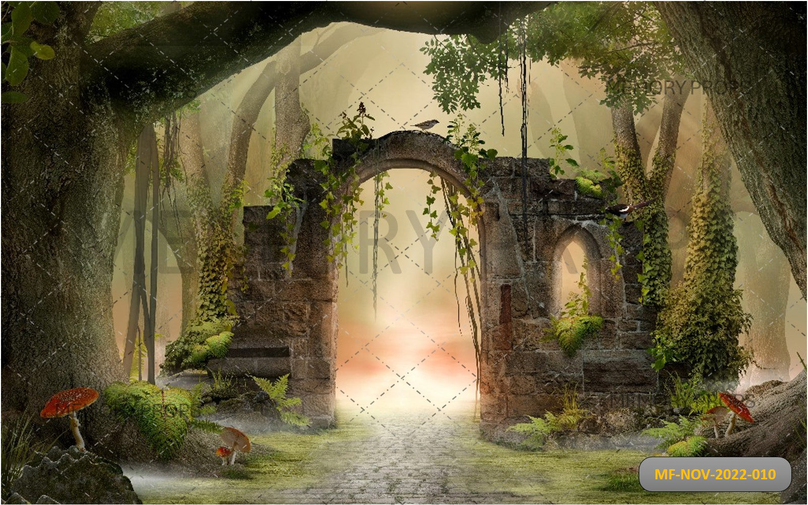 Enchanted Forest Printed Backdrop