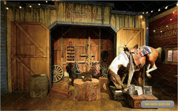 COWBOY - PRINTED BACKDROP