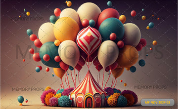 VINTAGE CIRCUS - PRINTED BACKDROP