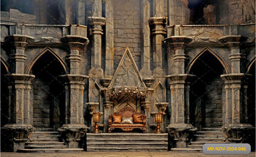 CASTLE ROOM - PRINTED BACKDROP