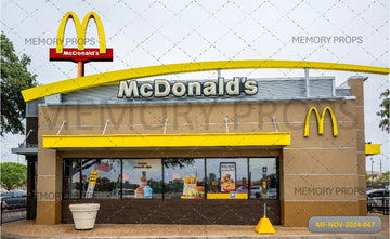 MCDONALD'S THEME - PRINTED BACKDROP