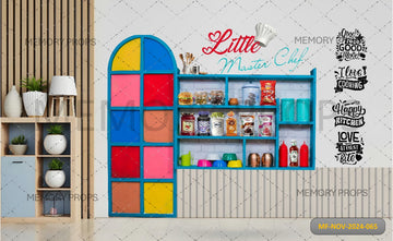 CHROMA CAFE - PRINTED BACKDROP