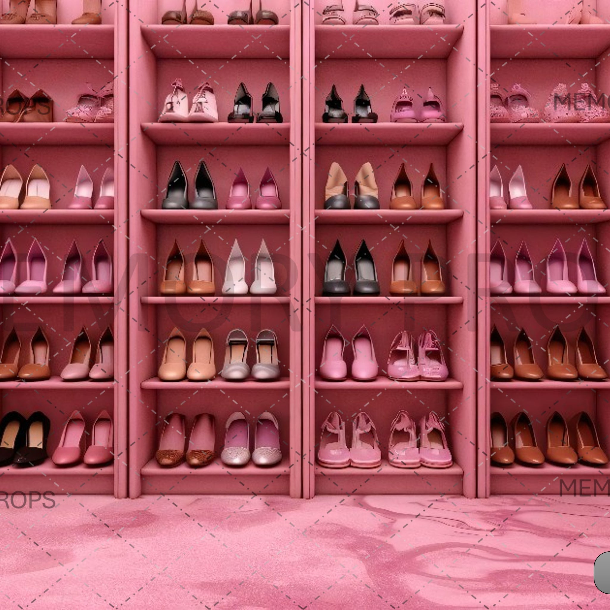 HEEL HAVEN - PRINTED BACKDROP