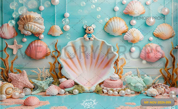MERMAID THEME - PRINTED BACKDROP