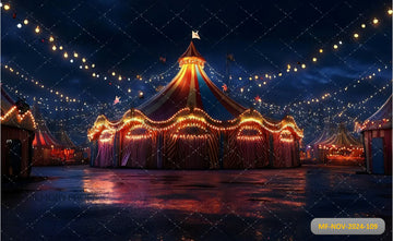 CIRCUS WITH LIGHT - PRINTED BACKDROP