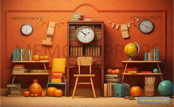 SCHOOL TIME SETUP - PRINTED BACKDROP