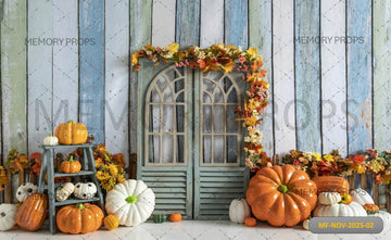 AUTUMN HARVEST DOORWAY - PRINTED BACKDROP