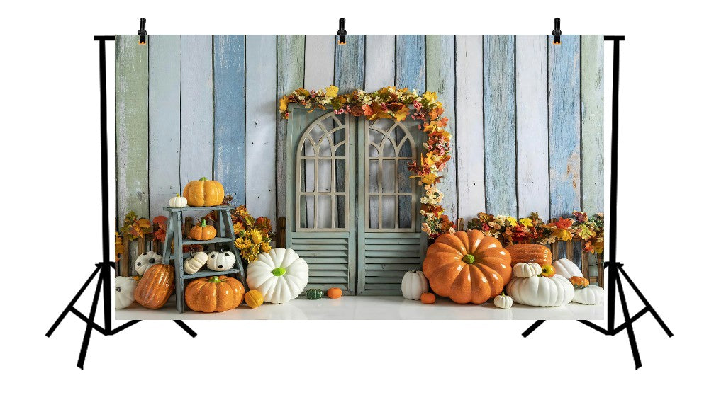 AUTUMN HARVEST DOORWAY - PRINTED BACKDROP