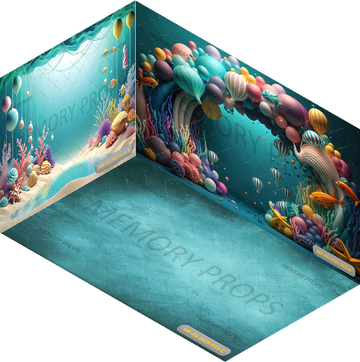 UNDER THE SEA ADVENTURE - ROOM SET BACKDROP