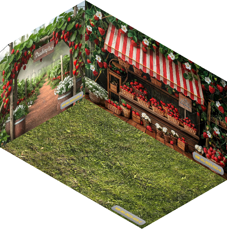 BERRY SWEET DAY - ROOM SET BACKDROP