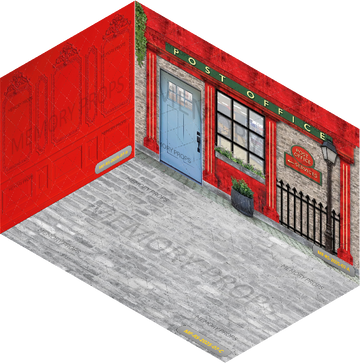 THE VINTAGE POST OFFICE – ROOM SET BACKDROP