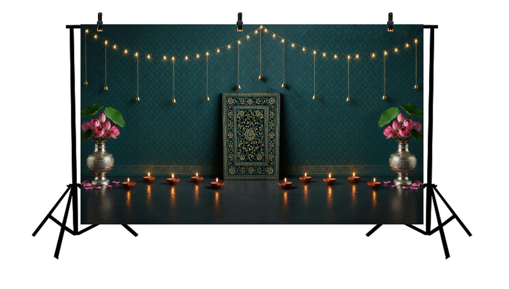 INDIAN FESTIVE ELEGANCE - PRINTED BACKDROP