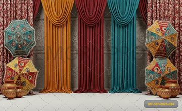 RAJASTHANI FESTIVAL - PRINTED BACKDROP