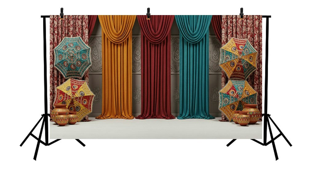 RAJASTHANI FESTIVAL - PRINTED BACKDROP