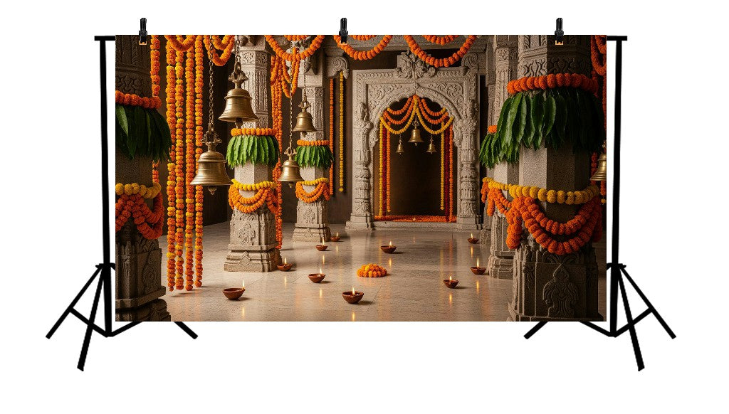 TRADITIONAL DIWALI - PRINTED BACKDROP