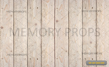 WHITEWASHED WOOD PLANKS - PRINTED BACKDROP