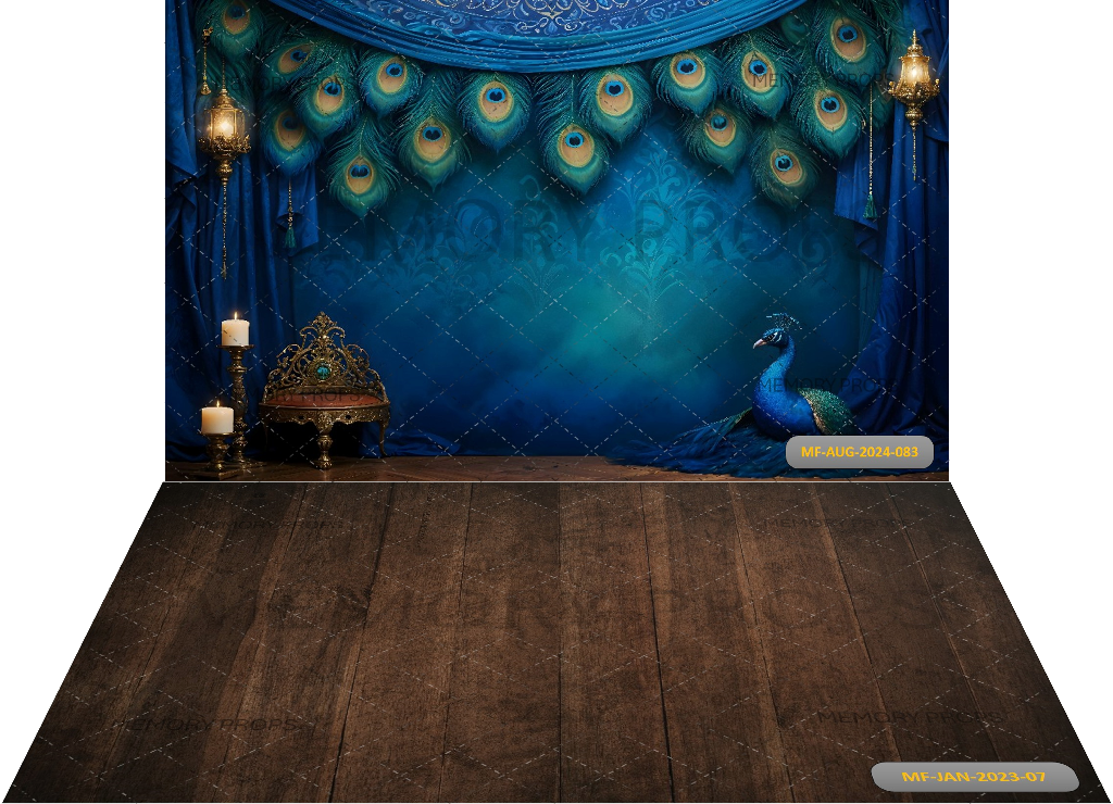 Mayura Theme Wooden Flooring Backdrops