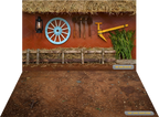 TRADITIONAL VILLAGE HOUSE + SOIL TEXTURE BACKDROPS