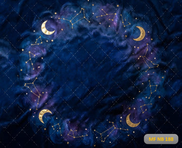 CONSTELLATION NIGHT SKY - PRINTED BACKDROP