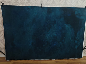 DARK TEAL TEXTURE ABSTRACT SETUP - PRINTED BACKDROP