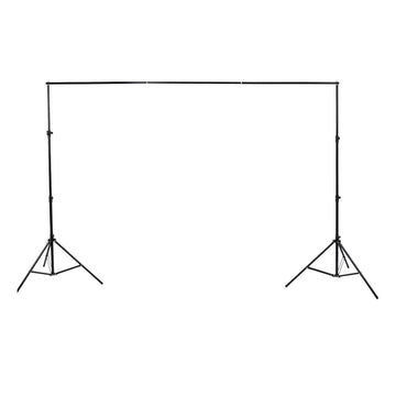 BACKDROP STAND KIT ADJUSTABLE HEAVY DUTY SUPPORT SYSTEM FOR PHOTOGRAPHY & STUDIO SETUP