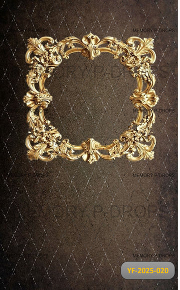 LUXURY VINTAGE PHOTO FRAME PRINTED BACKDROP