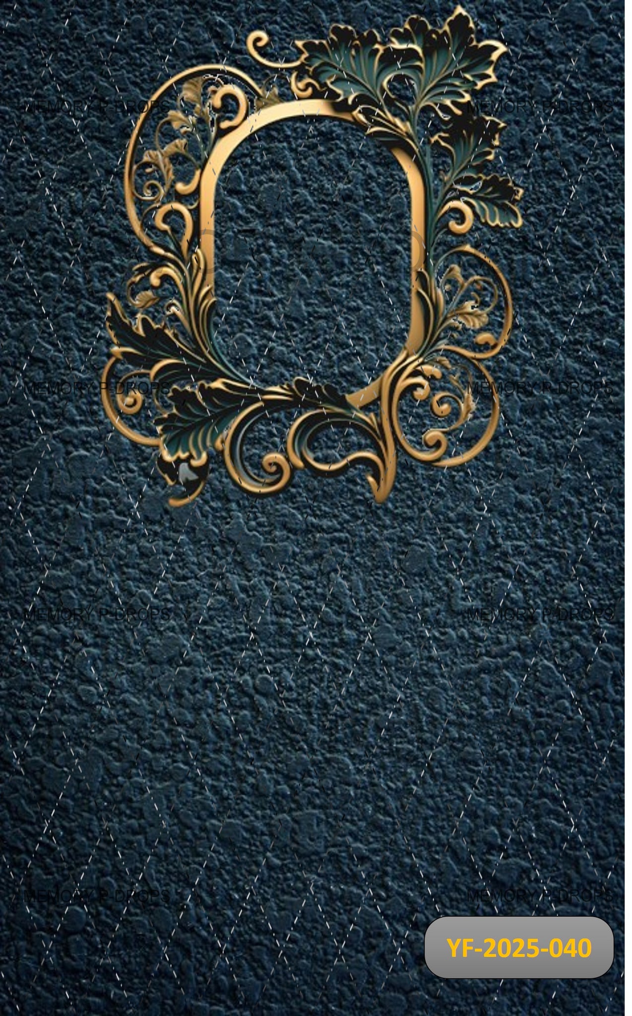 RENAISSANCE INSPIRED PHOTO FRAME PRINTED BACKDROP