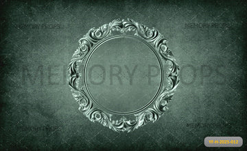 ROYAL SILVER PHOTO FRAME PRINTED BACKDROP