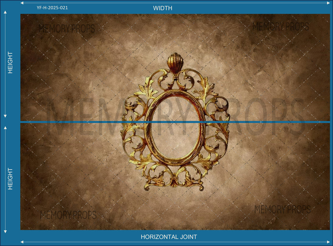 GRAND WALL PHOTO FRAME PRINTED BACKDROP