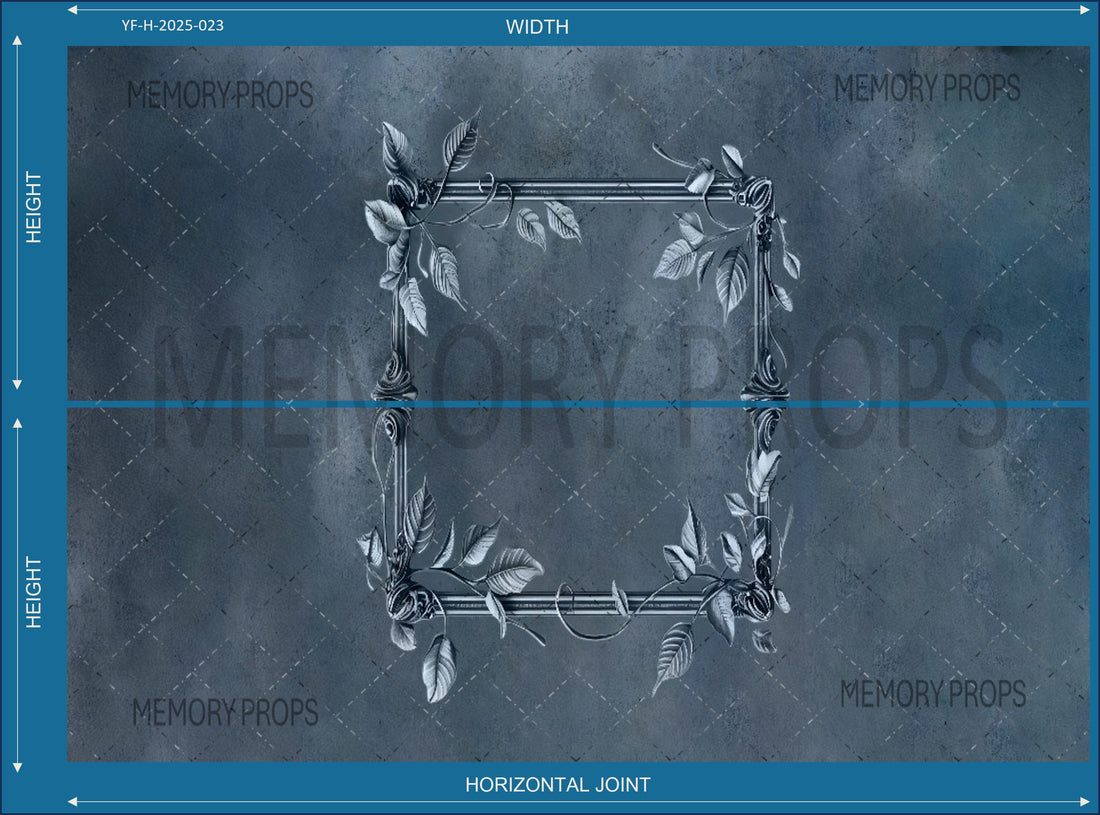 OPULENT PHOTO FRAME PRINTED BACKDROP