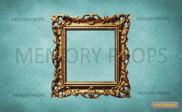 CLASSIC ORNAMENTAL PHOTO FRAME PRINTED BACKDROP