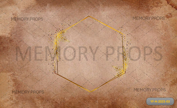 ELEGANT VINTAGE PHOTO FRAME PRINTED BACKDROP