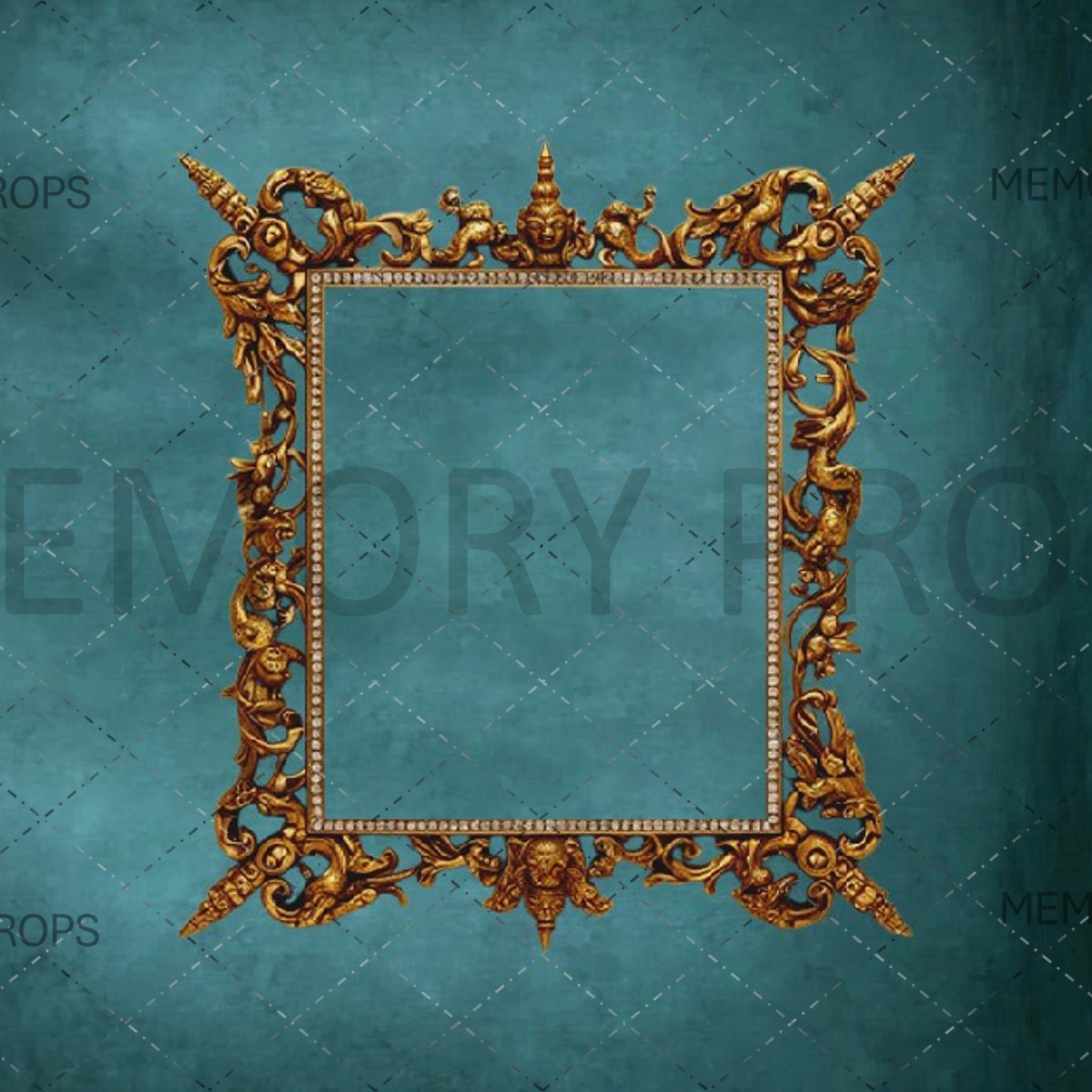 RENAISSANCE INSPIRED PHOTO FRAME PRINTED BACKDROP